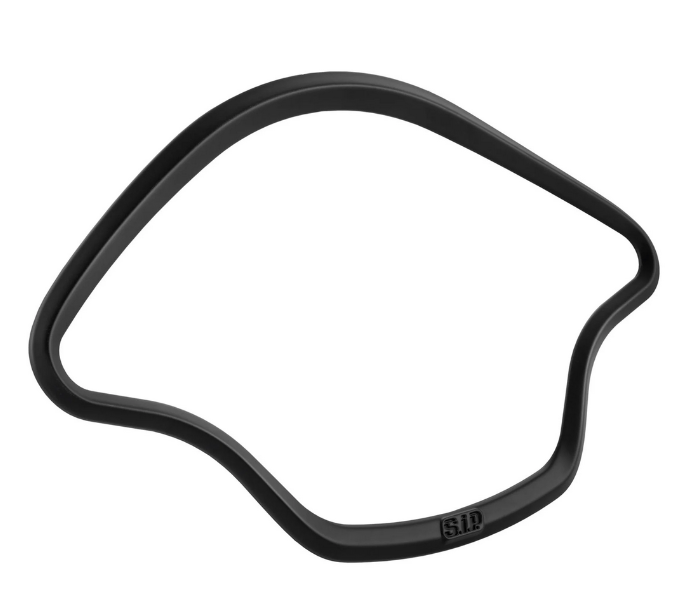 Anneau décoratif tachymètre pour Vespa Primavera/Sprint/Elettrica 50-150ccm 2T/4T AC, noir mat