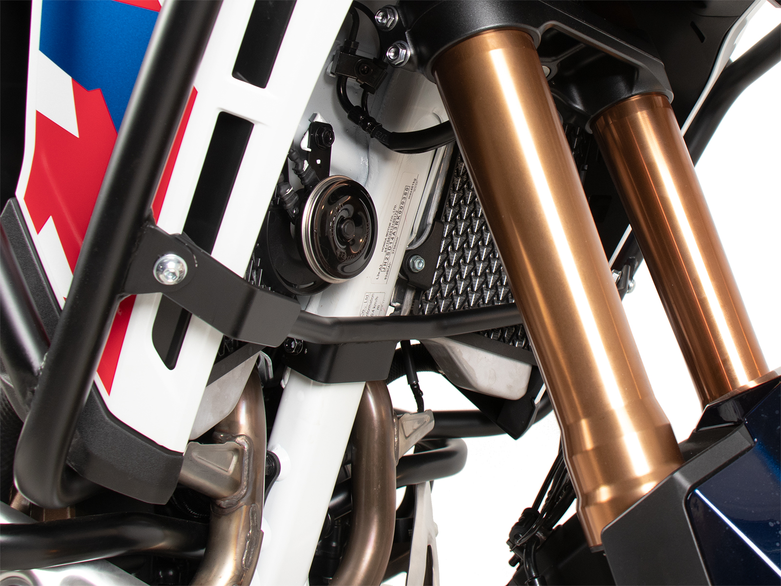 Etrier de renfort en acier inoxydable pour arceau de protection de réservoir H&B pour CRF 1100 Africa Twin Adventure Sports (24-)