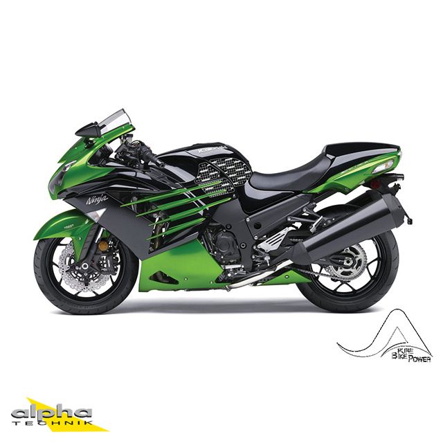Stompgrip clair Volcano pour Kawasaki ZZR1400 2012-20