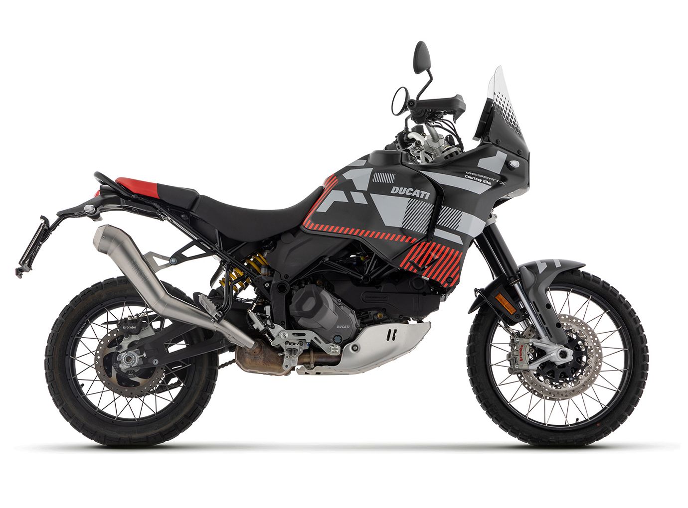 ARROW DAKAR REPLICA pot d'échappement pour Ducati Desert X