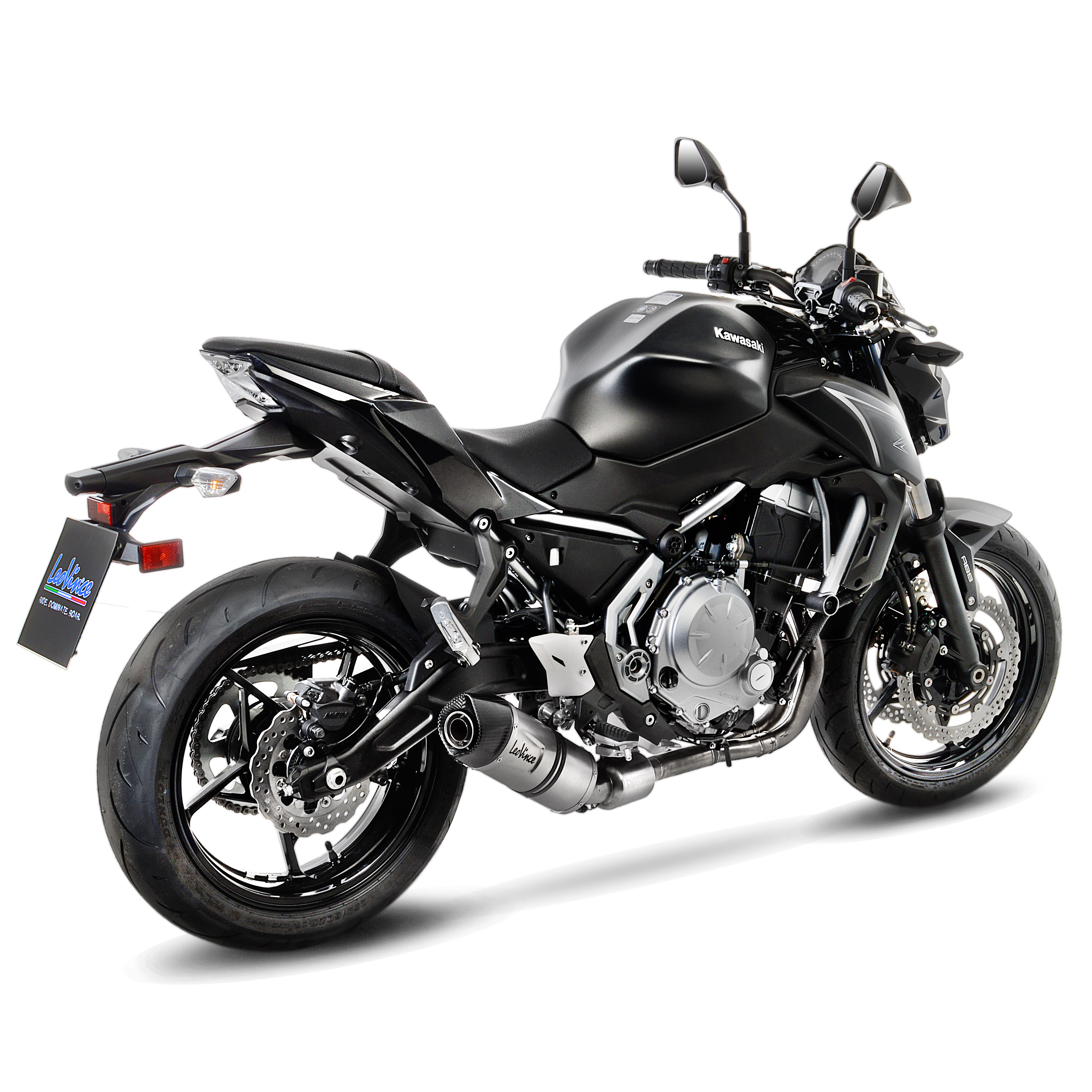 LeoVince système d?èchappement SBK LV One Evo 2, acier inoxydable, système complet pour Z 650 / Ninja 650 (bj.17-19)