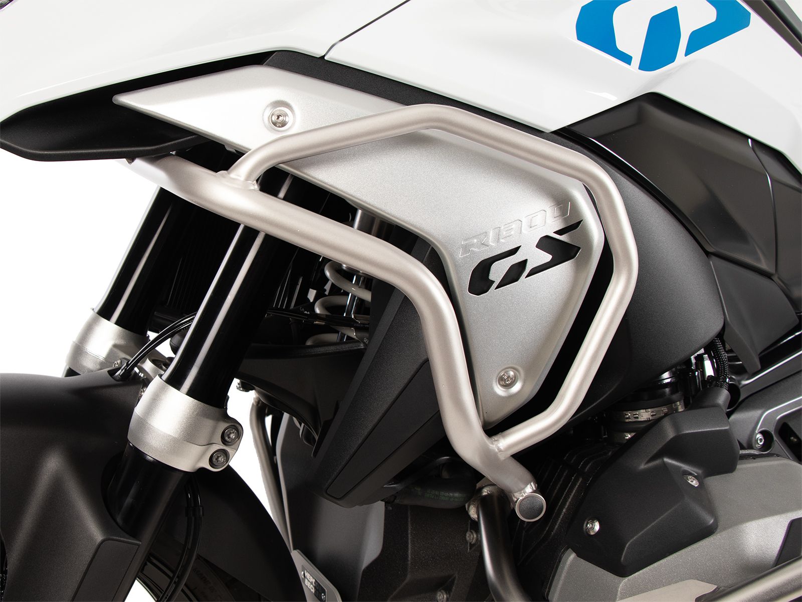 Arceau de protection du réservoir en acier inoxydable pour l'arceau de protection du moteur original BMW pour BMW R 1300 GS (23-) Hepco & Becker