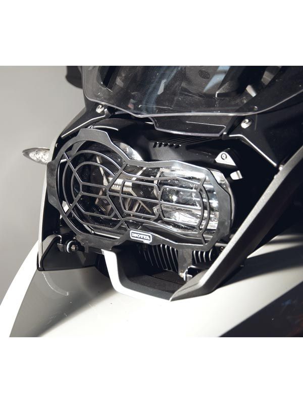 Grille de protection des phares pliable pour BMW R 1200 GS LC (13-16), noir