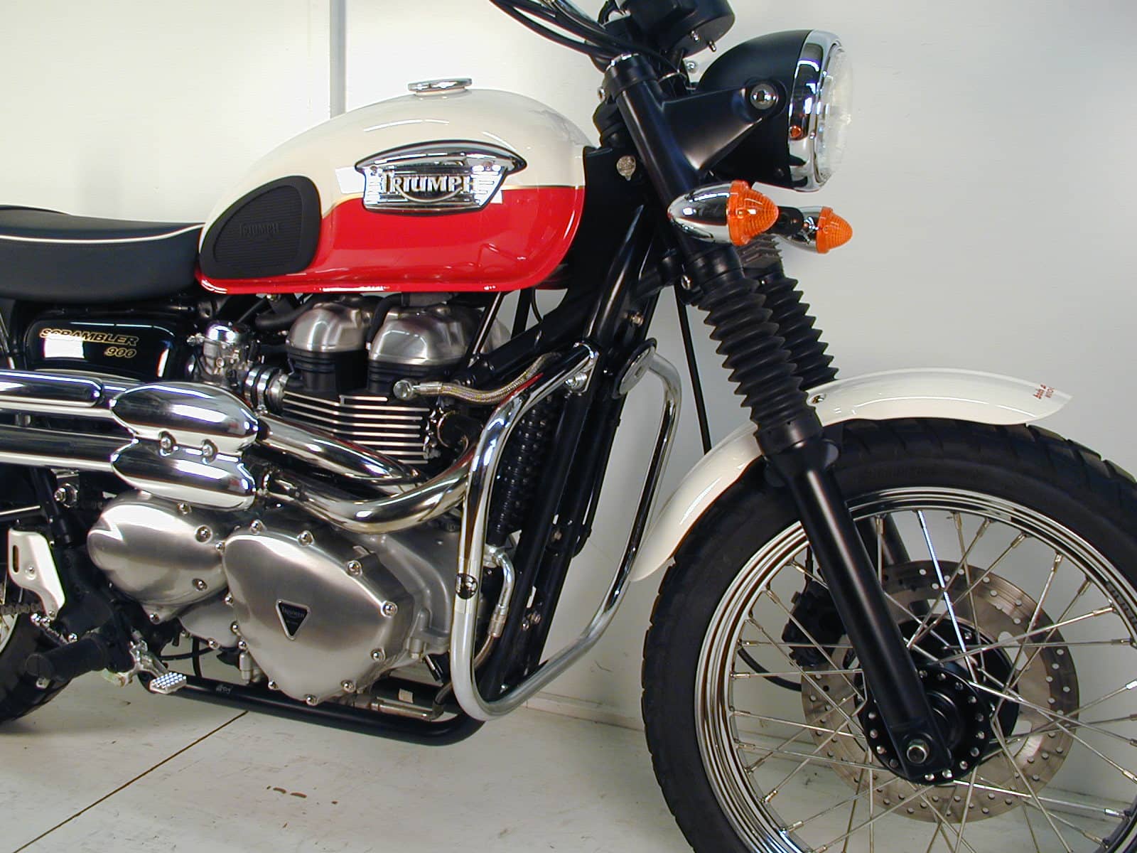 Arceau de protection moteur pour Triumph Bonneville T100 / Scrambler 900 (05-15)