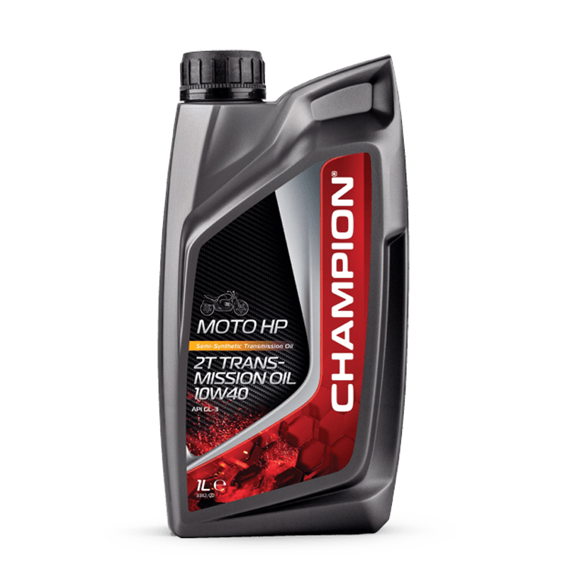 CHAMPION® Moto HP 2T Transmission 10W-40 Huile de transmission - 1 litre