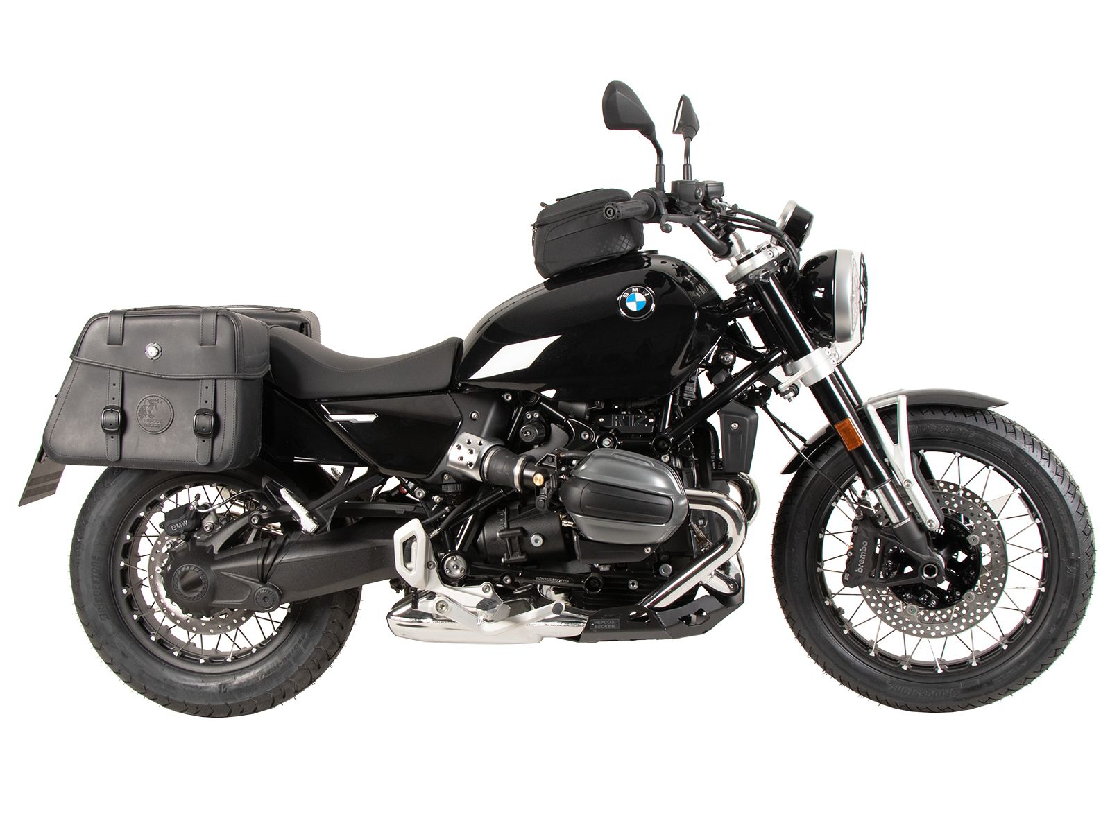 Support latéral C-Bow noir pour BMW R 12 (24-) Hepco & Becker