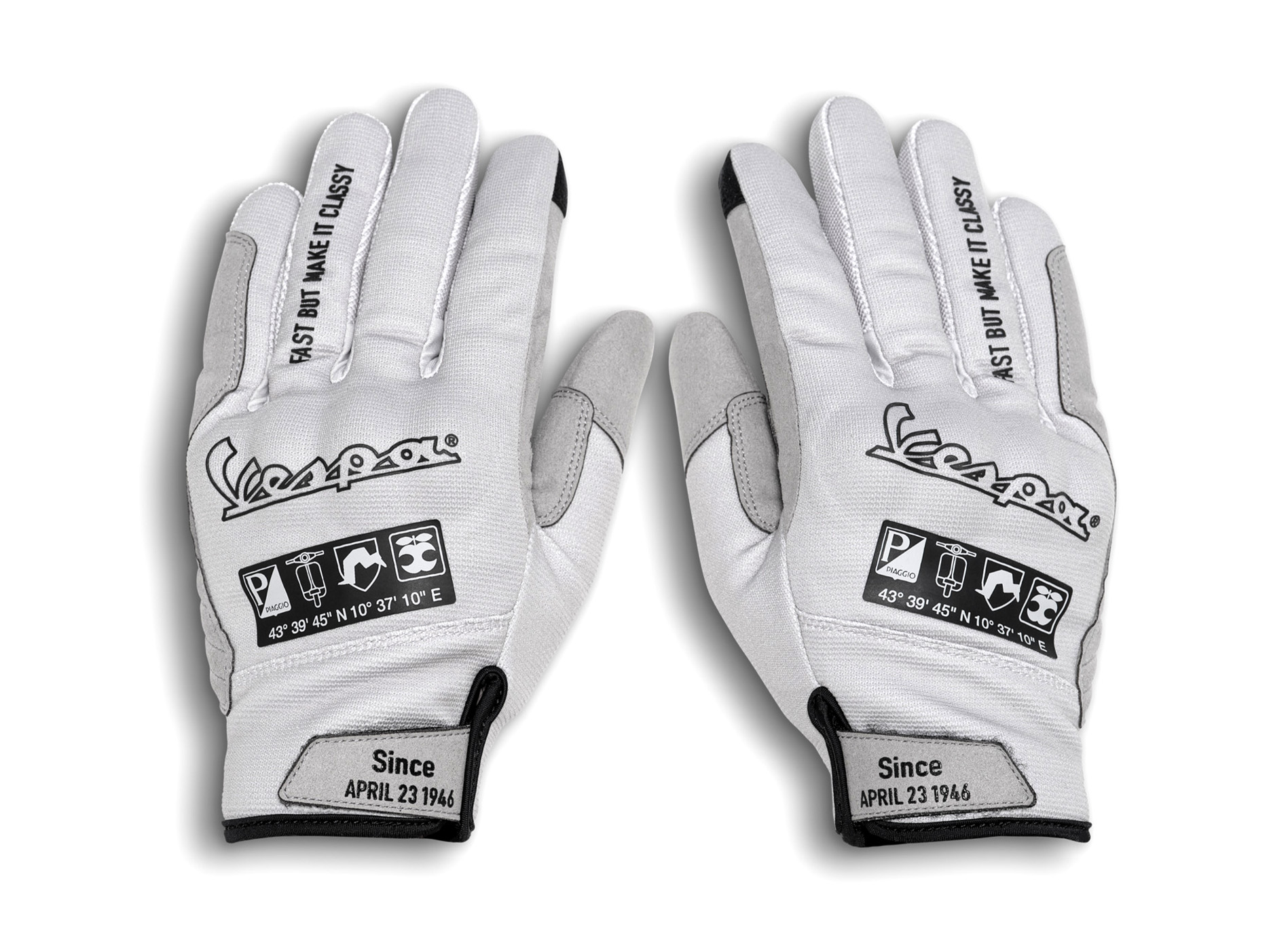 Gants Vespa gris DEC