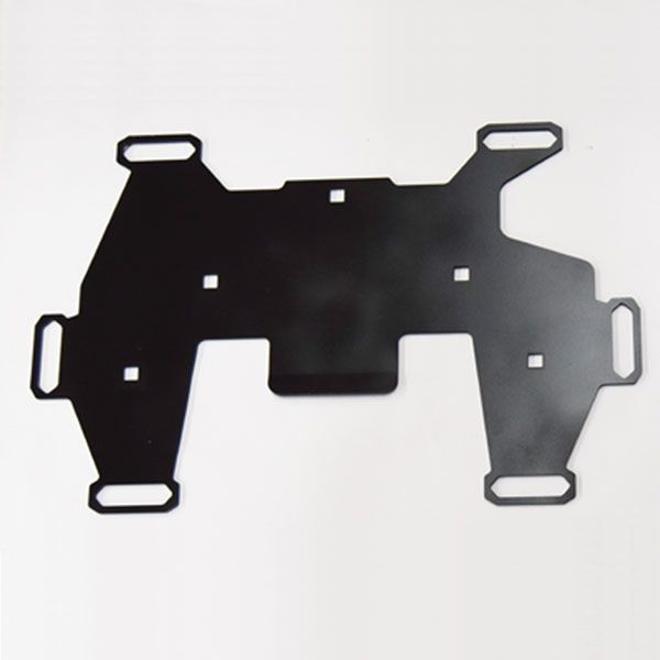 Paire de porte-bagages supplémentaires pour BMW F 850 GS, R 1200 GS LC /Rally, R 1250 GS, acier, noir