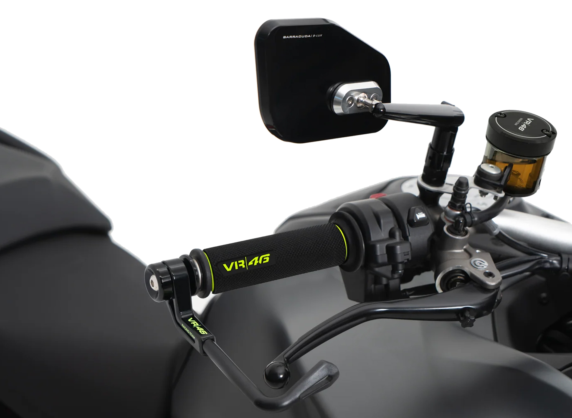 Gomme de poignée Barracuda VR|46 Racing - jaune