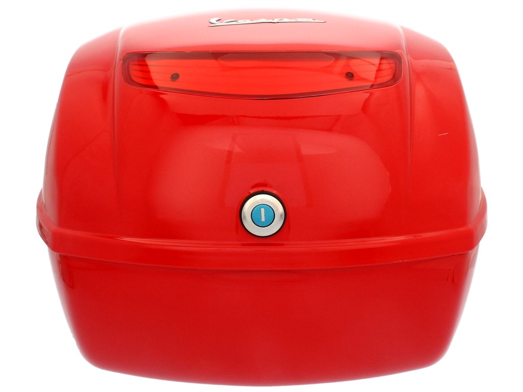 Top case d'origine pour Vespa LX / S / PX - red dragon / passione 894