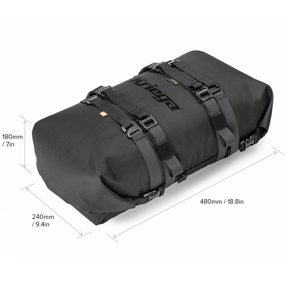 Kriega Rollpack 20 litres - citron vert / jaune