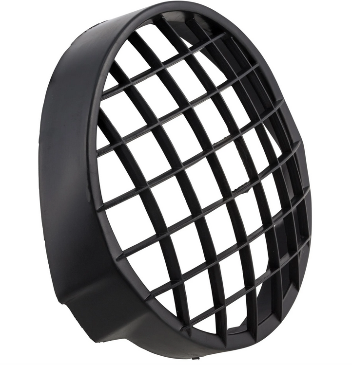 Grille de lampe pour phares CUPPINI pour Vespa PX 80-200ccm, noir