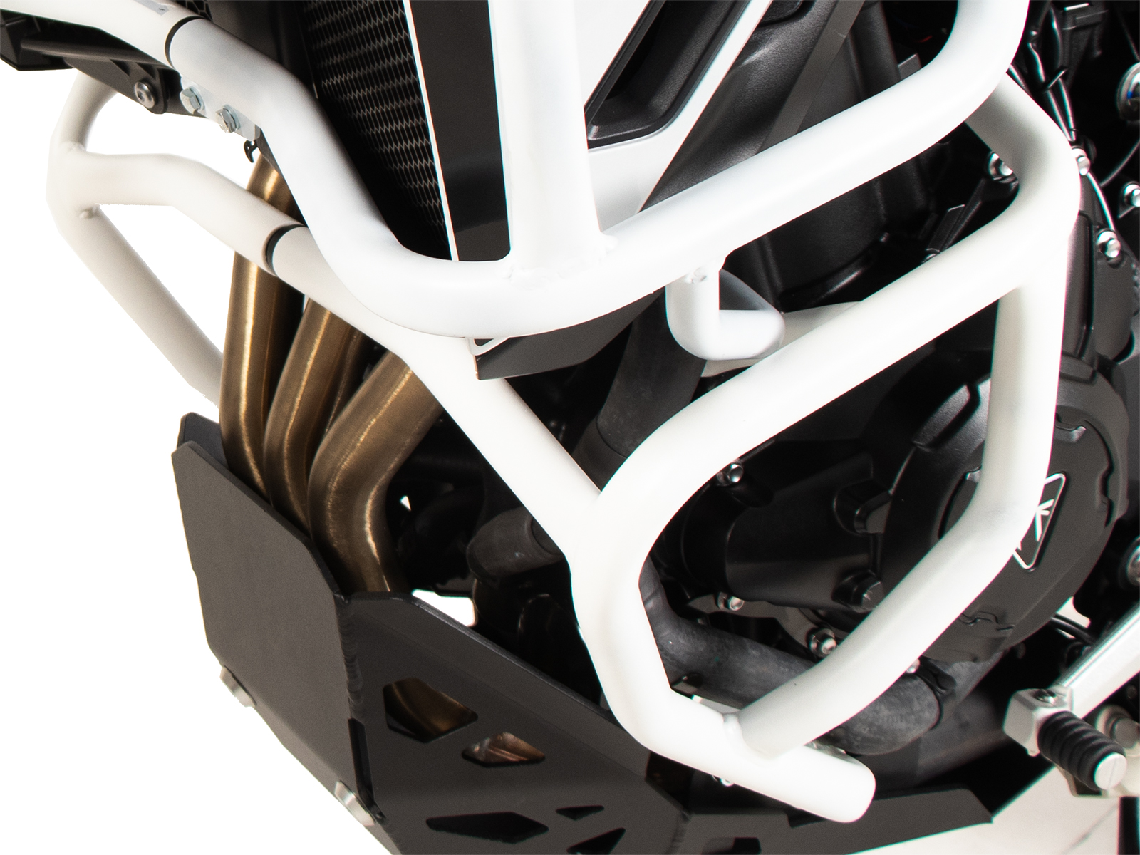 Arceau de protection moteur blanc pour Triumph Tiger 900 GT / Pro (24-) Hepco & Becker