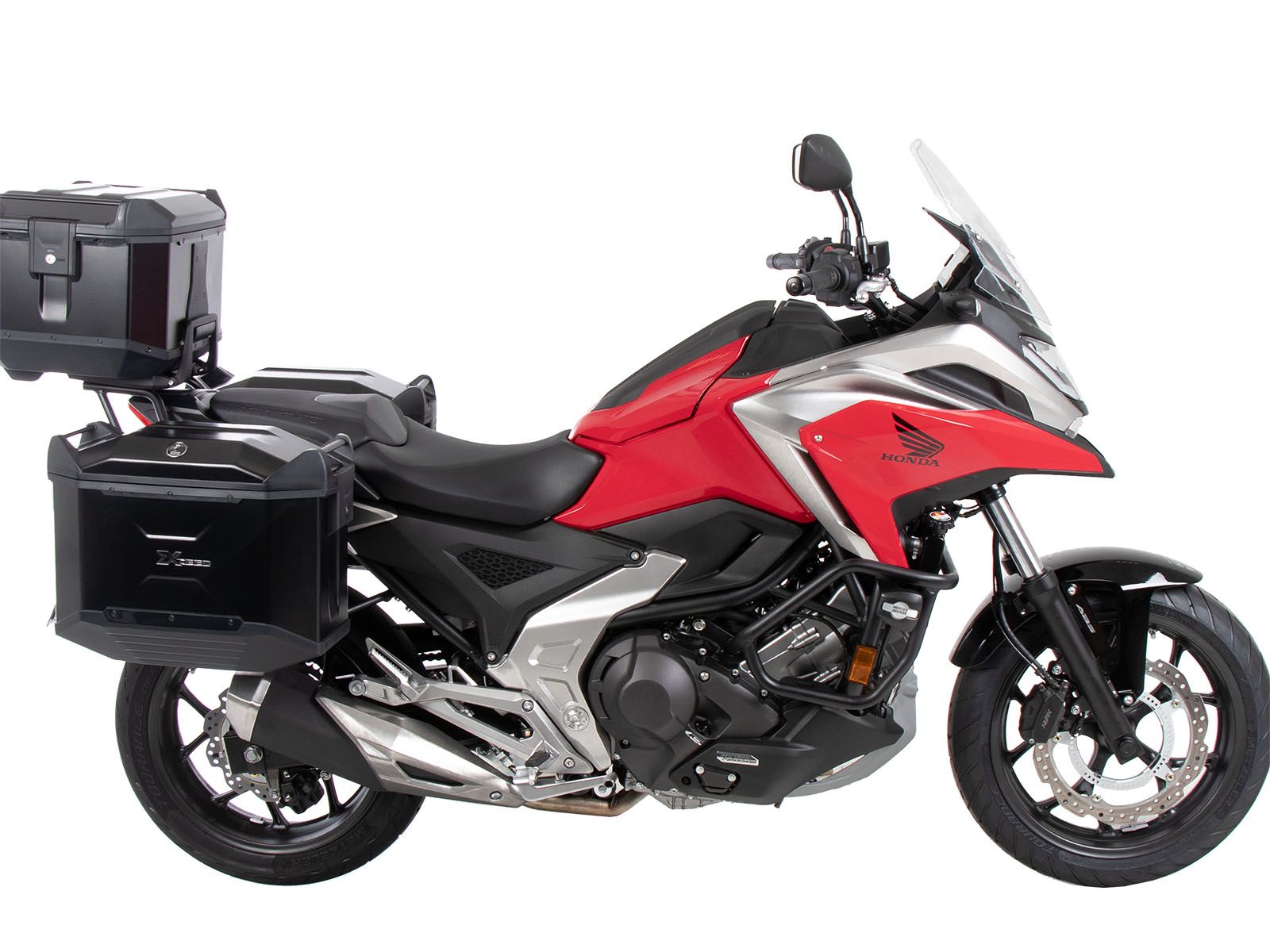 Support de topcase Alurack noir pour Honda NC 750 X /DCT (21-) Hepco & Becker