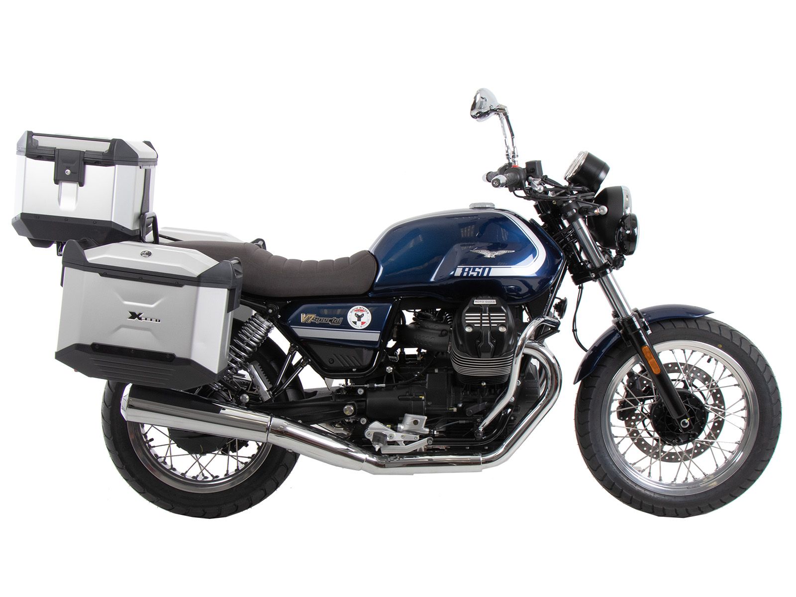 Porte-bagages pour Moto Guzzi V7 850 2021- Original Hepco & Becker