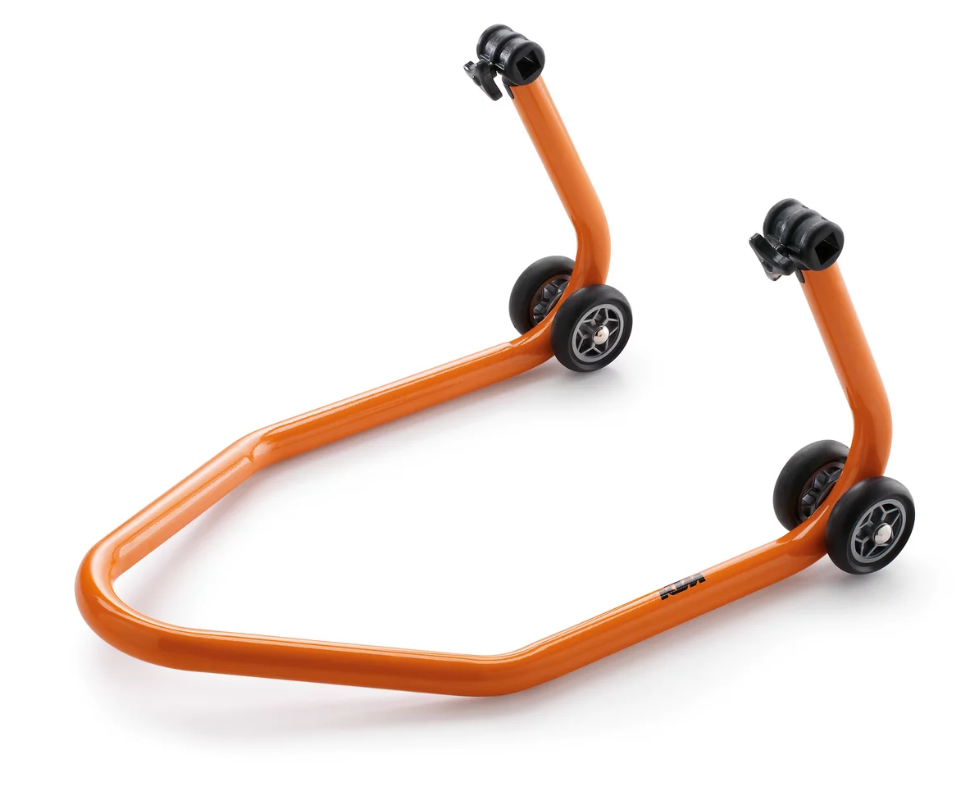 Dispositif de levage de la roue arrière KTM