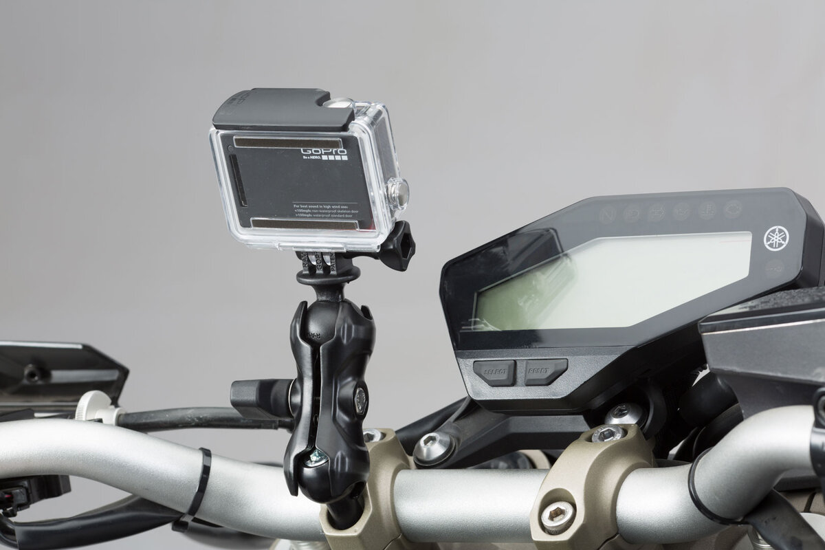 SW-Motech Kit de support de caméra GoPro pour Ducati Multistrada 1200 /S /Enduro - SW Motech