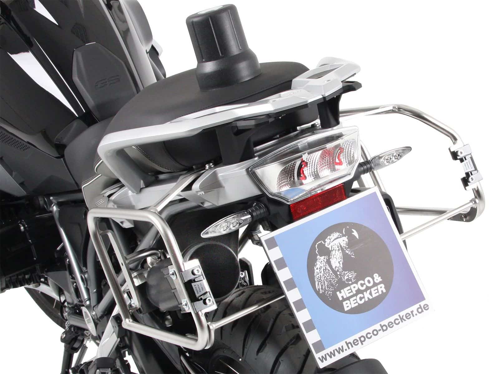 Boîte à outils pour support de valises latérales Cutout pour BMW R 1200 GS LC (13-18) Hepco & Becker
