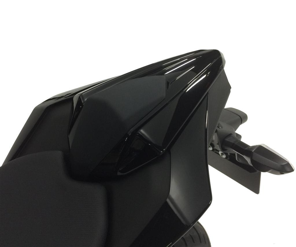 Couverture de siège passager "Ebony" (20A) pour Kawasaki Ninja /Z 125