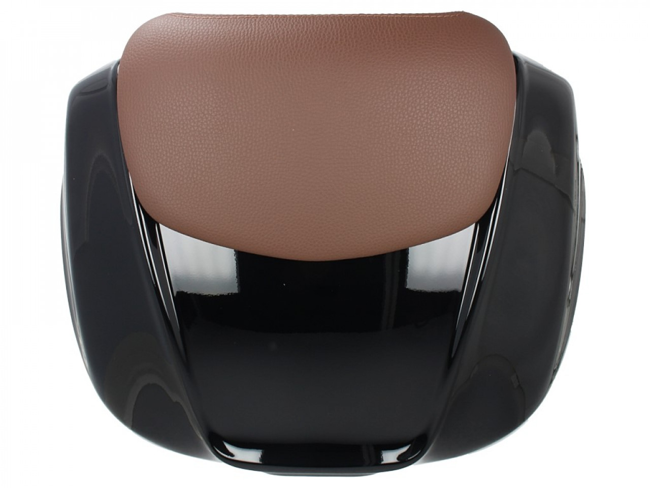 Top case 37 L avec dossier pour Piaggio Beverly 300/350 (18-20) - noir 90/B