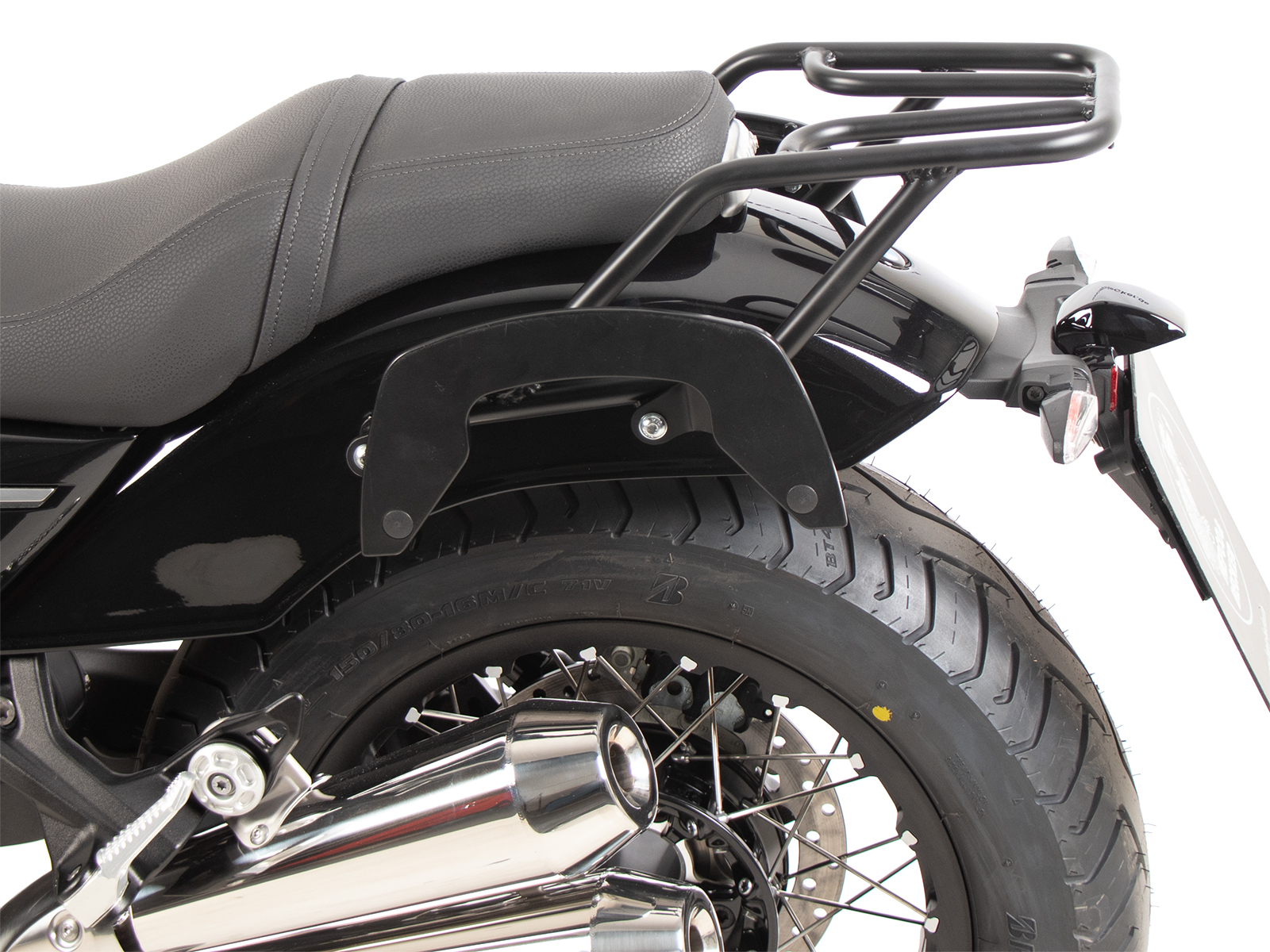 Support latéral C-Bow noir pour BMW R 12 (24-) Hepco & Becker