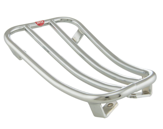Porte-bagages passe-partout chromé pour Vespa Primavera/Sprint 50-150ccm