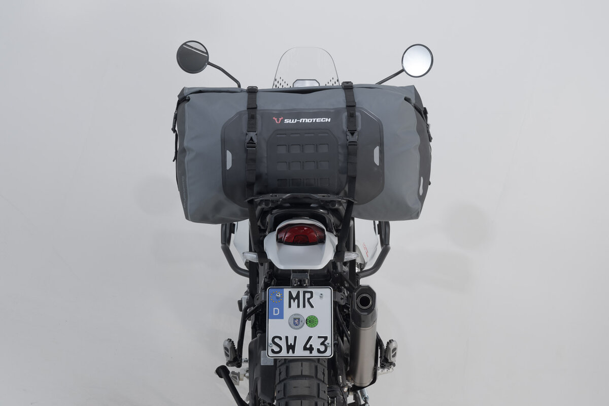 Drybag 600 sacoche arrière pour Aprilia ETV 1200 Caponord, noir / gris - SW Motech