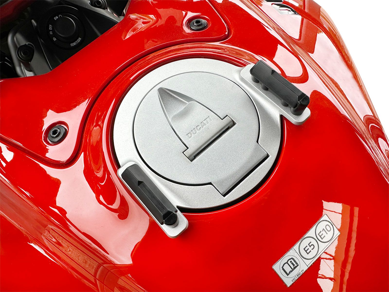 Anneau de réservoir Basic avec unité de fermeture de la sacoche de réservoir pour Aprilia Tuono 1000 R /Factory (09-11)