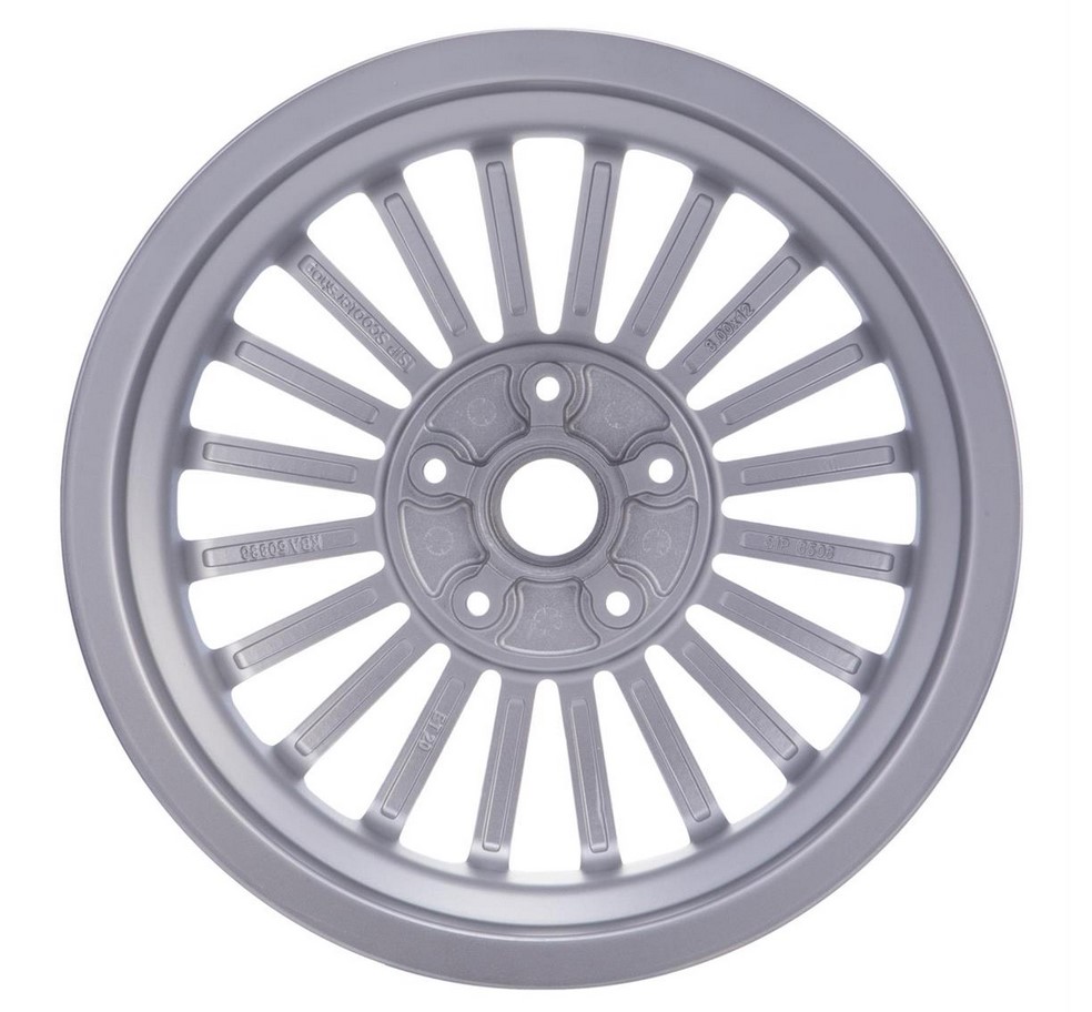 Jante avant/arrière pour Vespa GTS/GTS Super/GTV/GT 60/GT/GT L 125-300ccm, argent