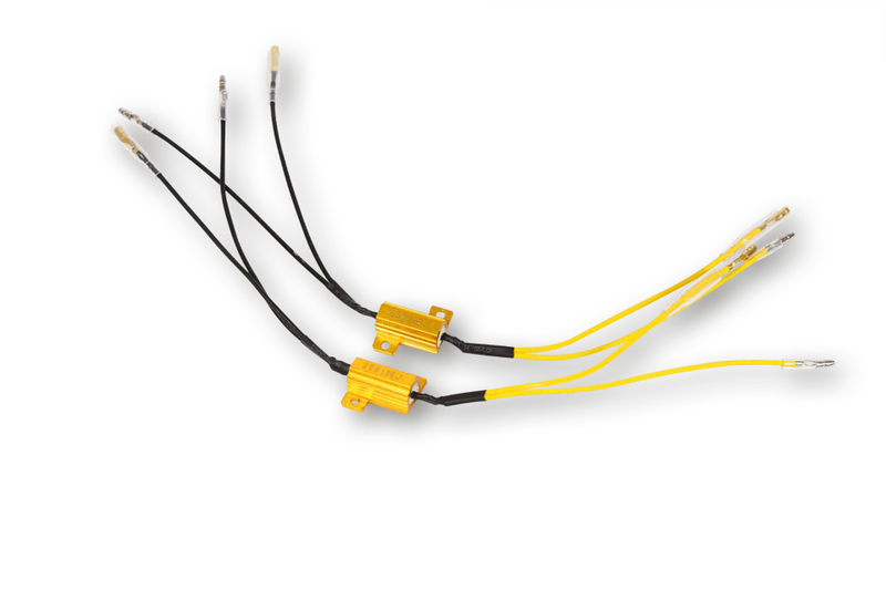 HIGHSIDER smart Résistance de puissance 25 W - 10 ohms, Avec câble (paire)