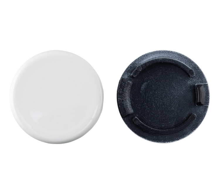 Cache trou de rétroviseur gauche & droite pour Vespa GTS/GTS Super 125 /300ccm (2023-), blanc