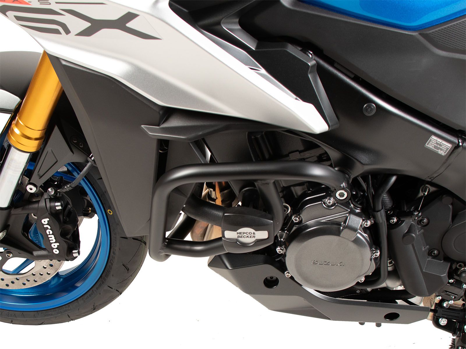 Protection Pad Arceau de protection moteur pour Suzuki GSX-S 1000 GX (24-) Original Hepco & Becker