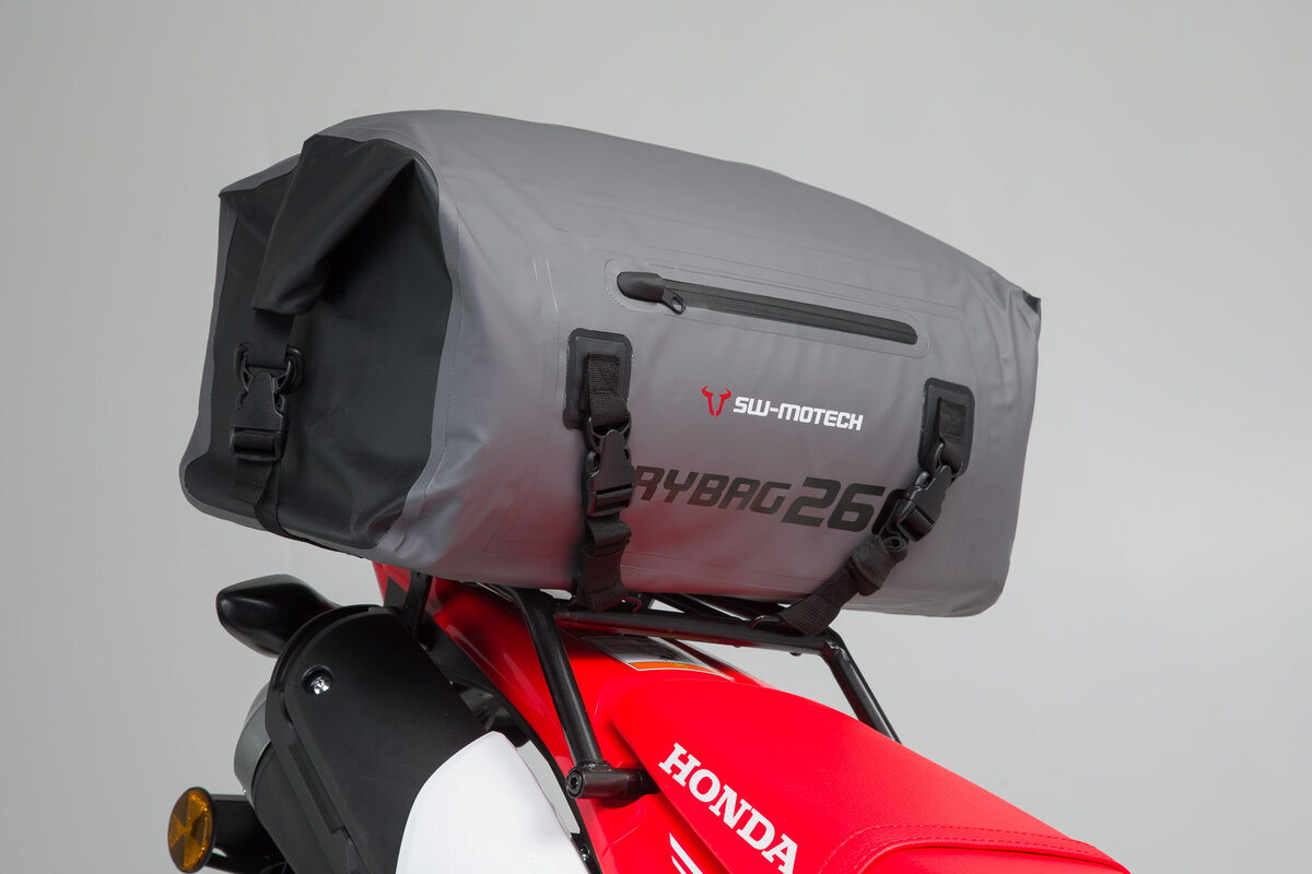 SW-Motech Drybag 260 sacoche arrière pour Kawasaki KLE 300 Versys-X ABS, LE300C, gris / noir - SW Motech