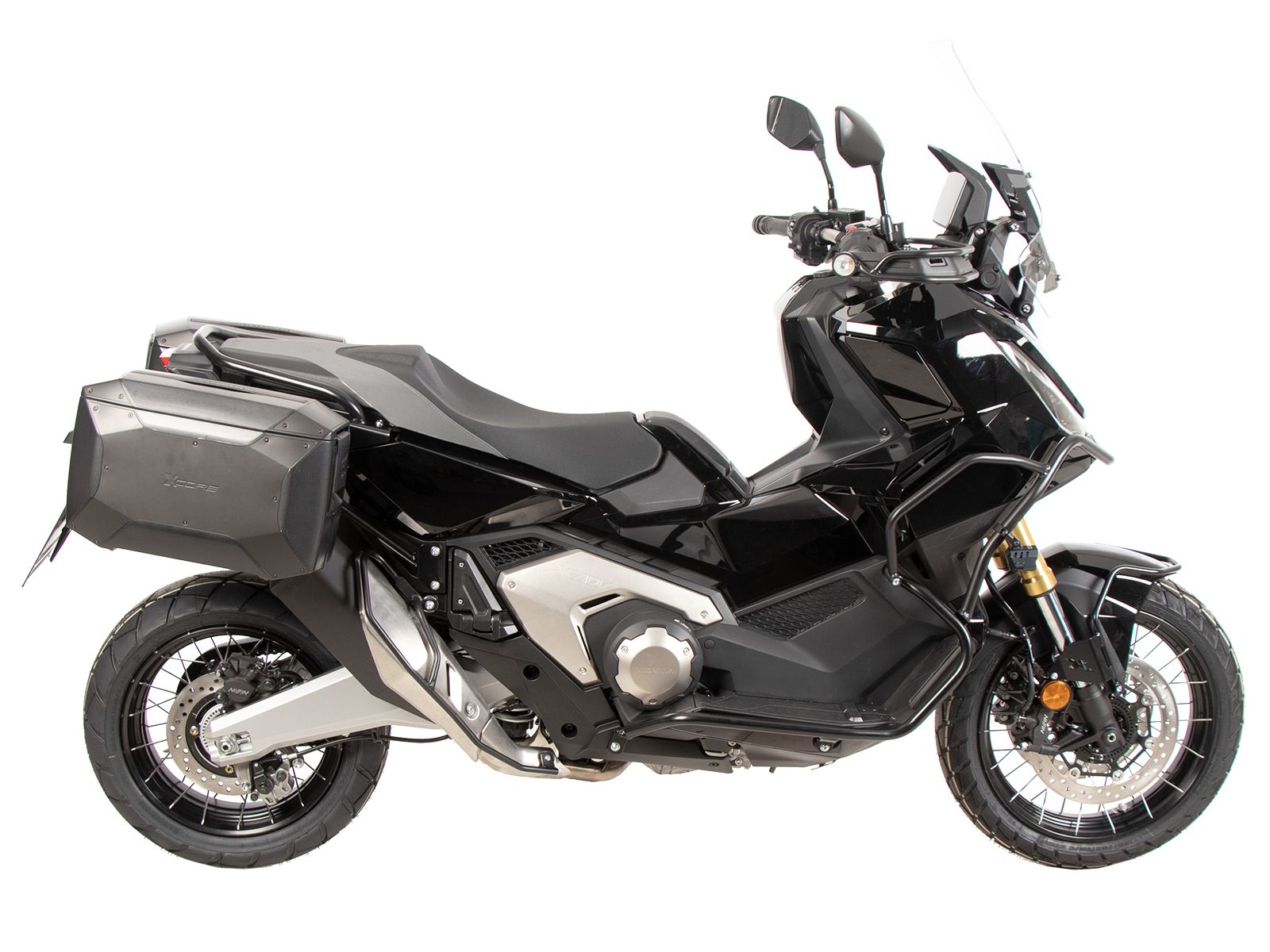 Supports latéraux C-Bow noirs pour Honda X-ADV (25- ) Hepco & Becker