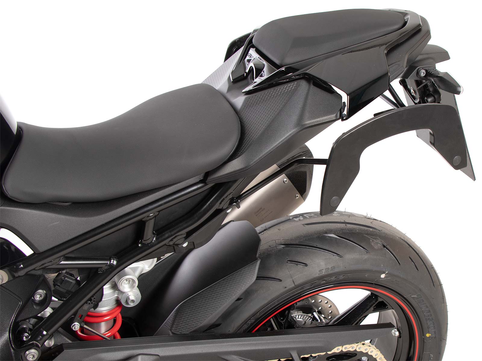 Supports latéraux C-Bow noirs pour BMW S 1000 RR (23-) Hepco & Becker