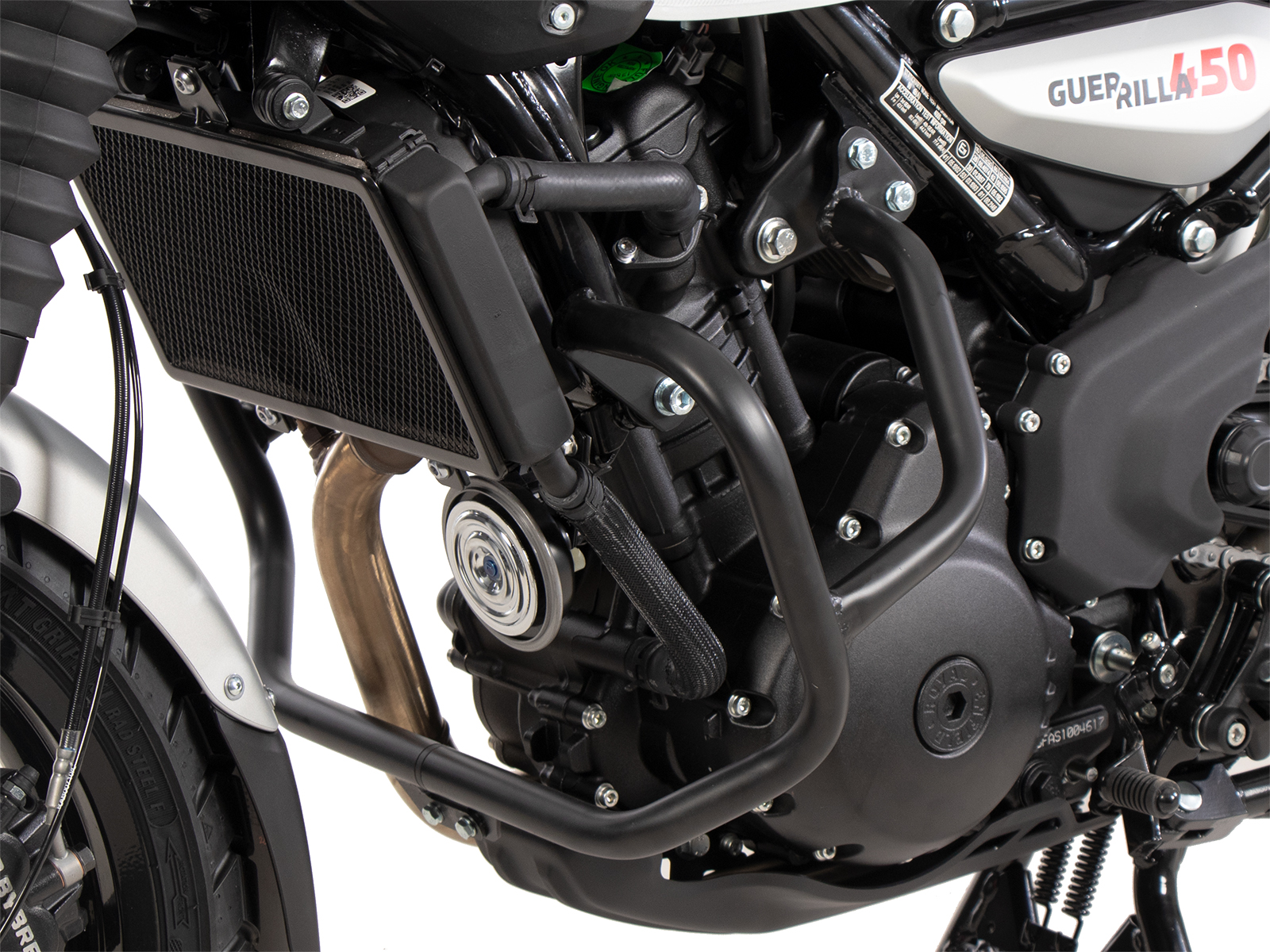 Arceau de protection moteur noir pour Royal Enfield Guerrilla 450 (24-) Hepco & Becker