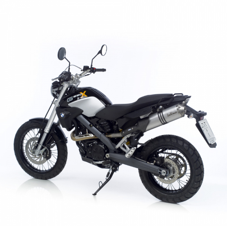 LeoVince système d?èchappement X3, aluminium, slip on pour BMW G 650 X-Challenge/X-Moto/X-Country (bj.07-11)
