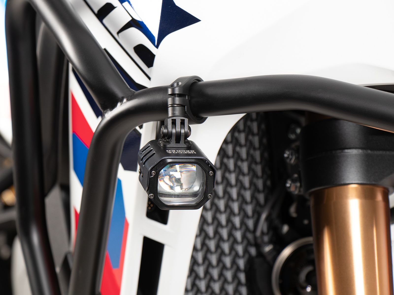 Arceau de protection du réservoir en acier inoxydable pour Honda CRF 1100 Africa Twin Adventure Sports (24-) Hepco & Becker