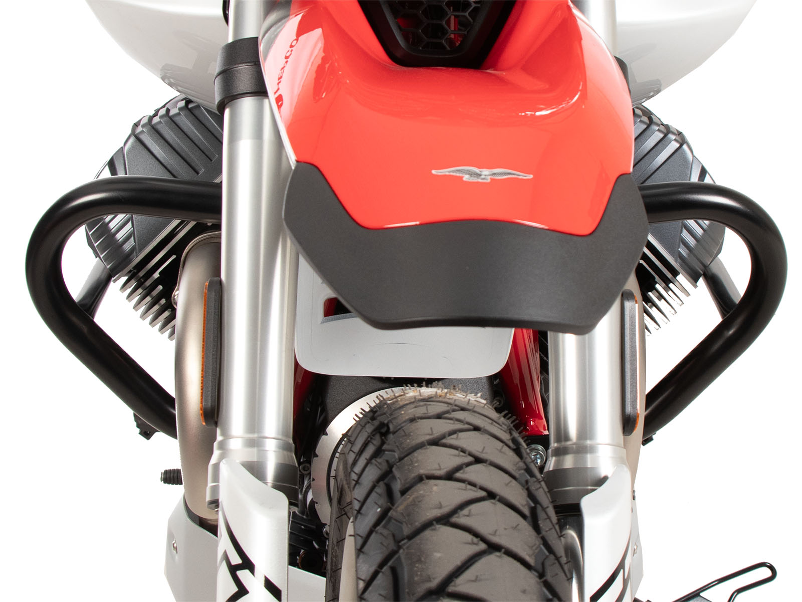Arceau de protection moteur noir pour Moto Guzzi V85 TT (24-) Hepco & Becker