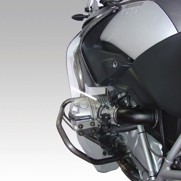 Kit protège-pieds + protège-jambes pour BMW R 1200 GS (04-07), fumé clair