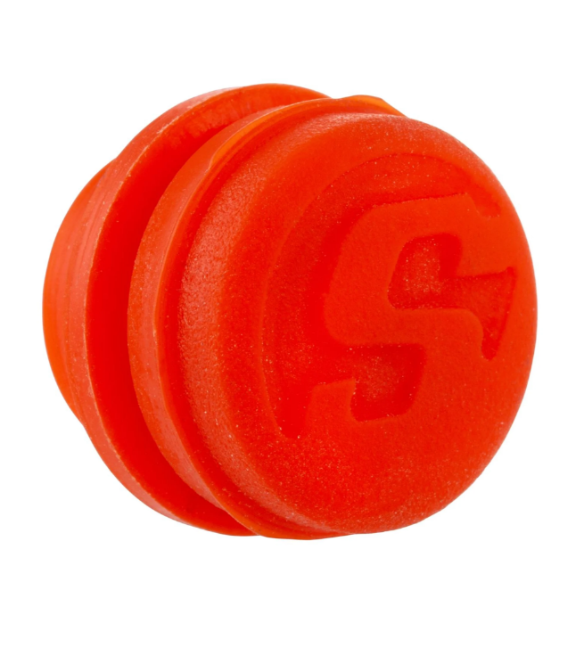Cache pour poids de guidon, orange