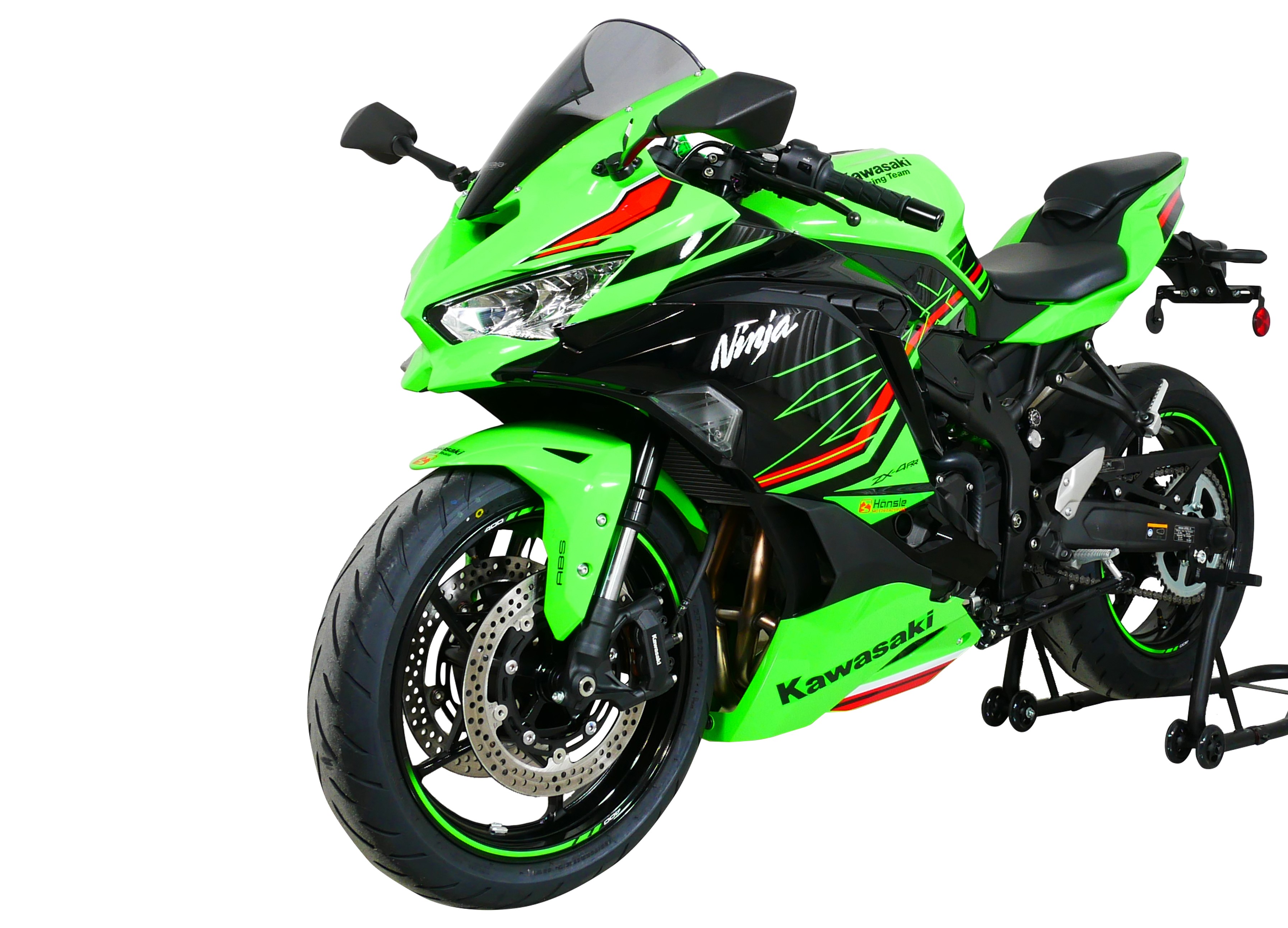 MRA écran racing "R" gris fumé pour Kawasaki ZX-4 R / ZX- 4 RR (24-)