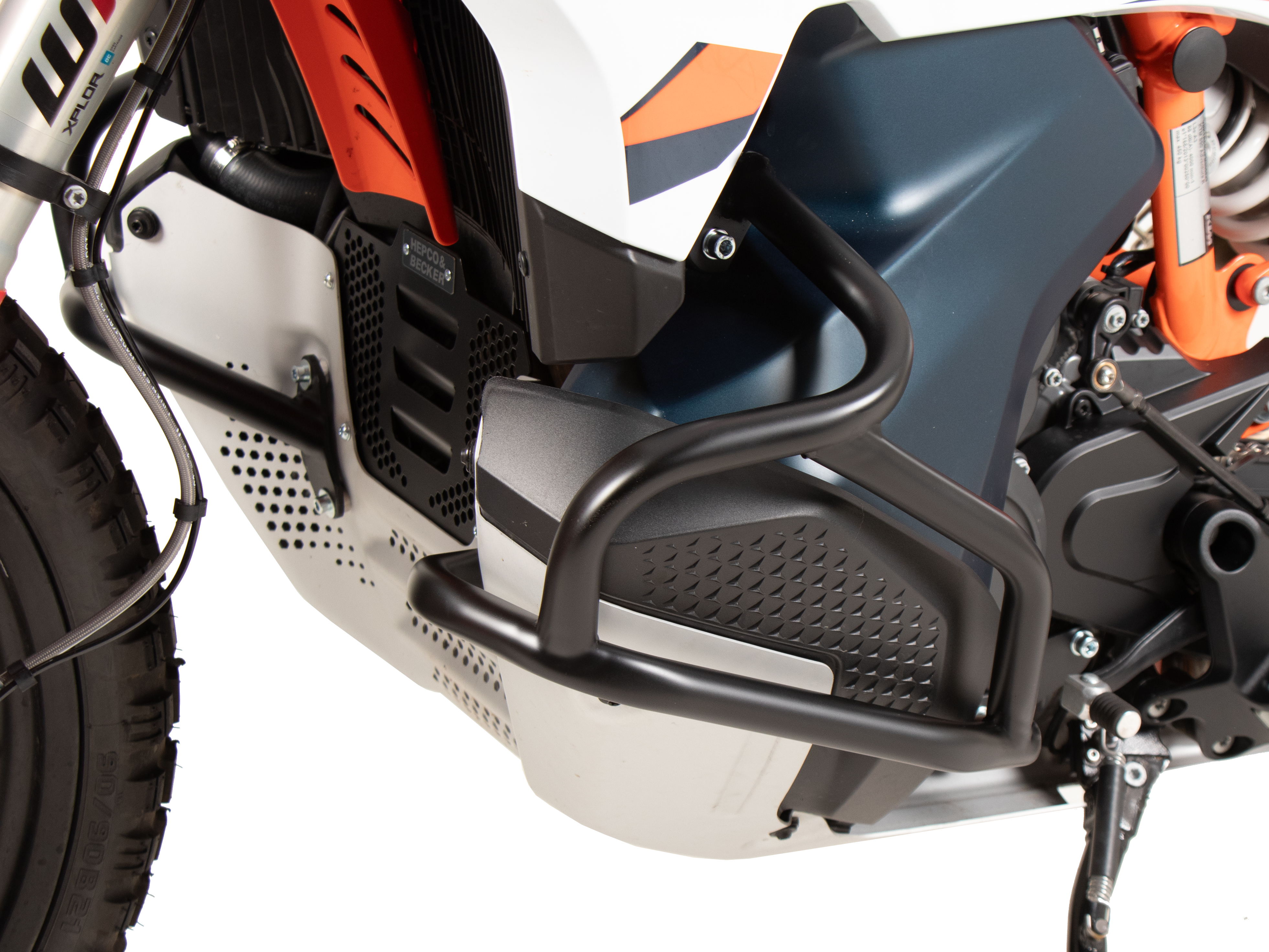 Arceau de protection moteur noir pour KTM 790 Adventure (24-) Hepco & Becker