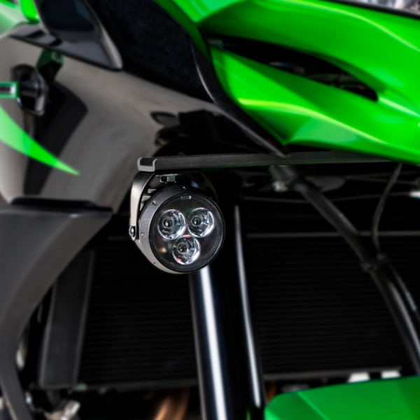 Kit de support de phares supplémentaires pour Kawasaki Versys 650 (14-21) - Barracuda