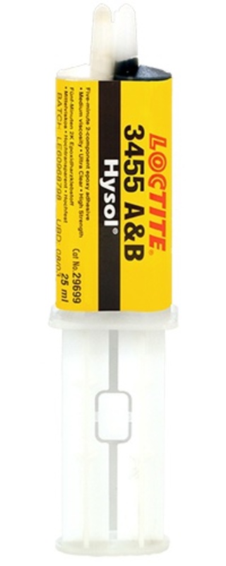 Loctite 3455 A&B résine époxy bicomposant aluminium - seringue de 24ml