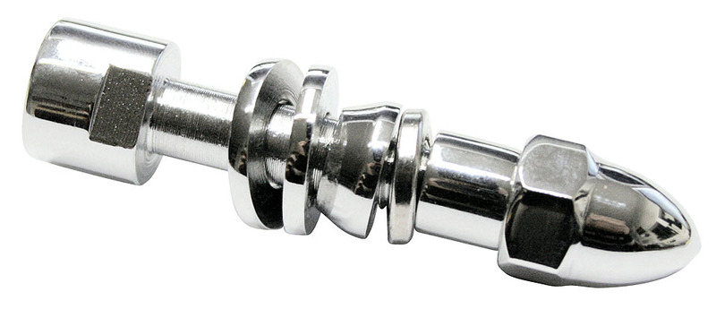 HIGHSIDER pro Adaptateur de rétroviseur chromé M10x1,25mm - Harley Davidson (1pc)