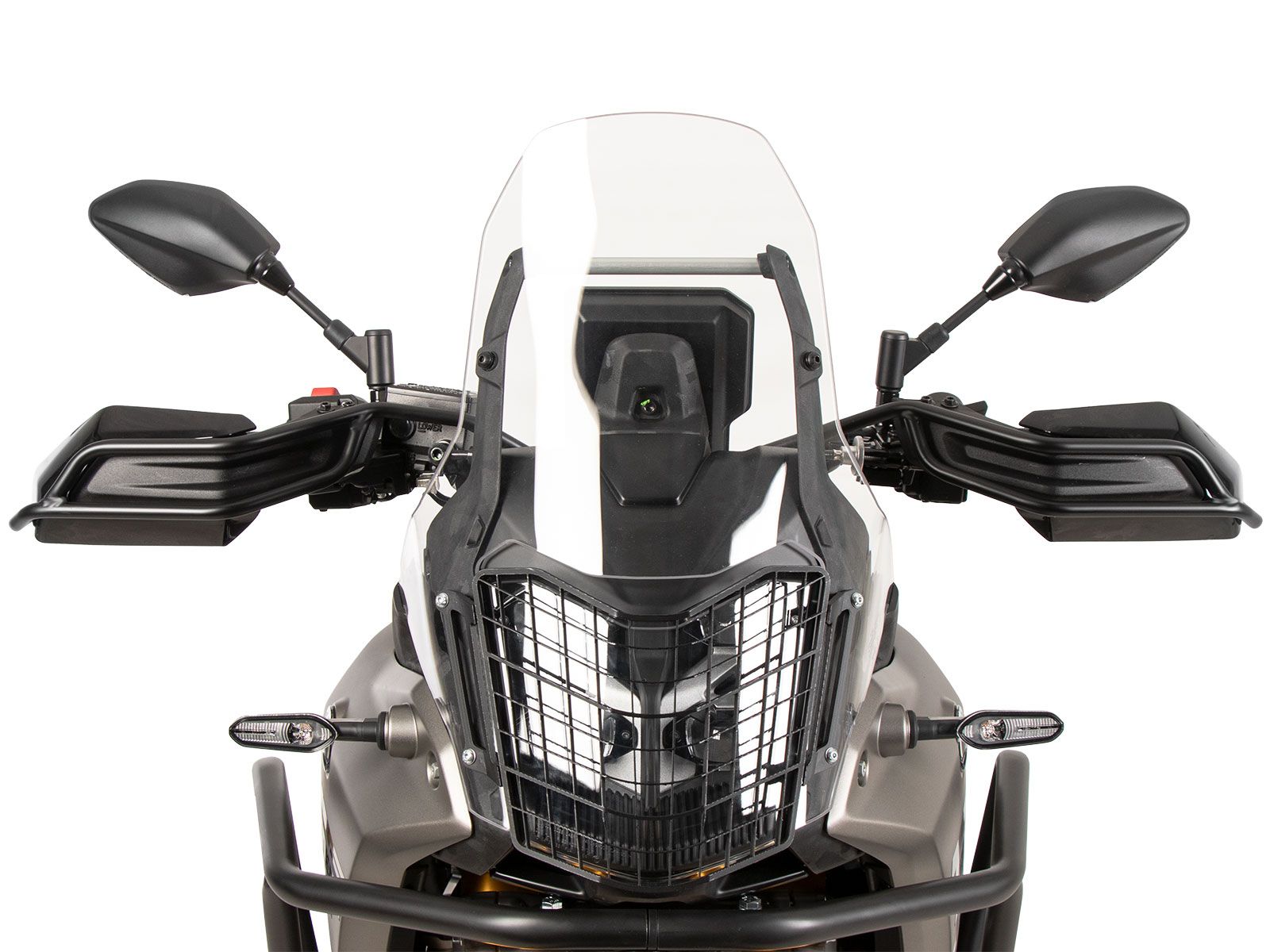 Protection de poignée (gauche + droite) noir pour Yamaha Ténéré 700 (25-) Hepco & Becker