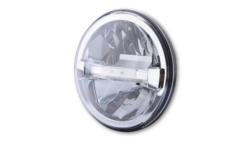 HIGHSIDER pro 7 pouces Insert de phare principal type 4 LED E-approuvé (1pc)