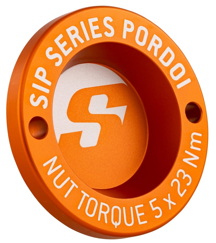 Cache poussière jante 13" avant pour Vespa GTS/GTS Super/GTV/GT 125-300ccm, orange mat