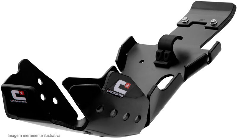 Cross-Pro Enduro Protection anti-encastrement et protection de la rampe HDPE 6mm - Gaz-Gaz / Husqvarna / KTM